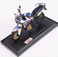 Load image into Gallery viewer, Maisto 1:18 White Africa Twin DCT Motorcycle Bike Sports Model Diecast ABS
