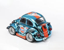Load image into Gallery viewer, DK 1:64 Plating Blue Beetle Widebody Cute Q Sports Model Diecast Metal Car New Collection
