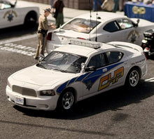 Load image into Gallery viewer, Rollin 1:64 White CHP 2008 Charger Police Sports Model Diecast Metal Car New Collection
