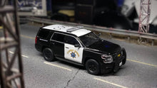 Load image into Gallery viewer, 1:64 596 Black CHP California Highway Police Tahoe Model Diecast Metal Car New Collection
