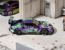 Load image into Gallery viewer, Fuji 1:64 JDM Purple GTR R35 Pandem Rocket Bunny Model Diecast Metal Car New Collection
