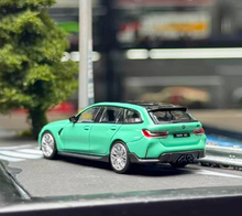 Load image into Gallery viewer, MINIGT 1:64 Green M3 M Performance Touring Sports Model Diecast Metal Car New Collection
