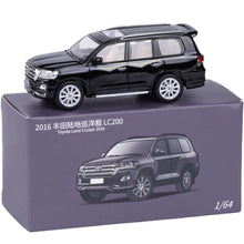 Load image into Gallery viewer, JKM 1:64 Black 2016 Land Cruiser LC200 SUV Sports Model Metal Diecast Car New
