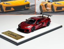 Load image into Gallery viewer, Fine 1:64 Red C8 LB Widebody Sports Model Diecast Metal Car New Collection
