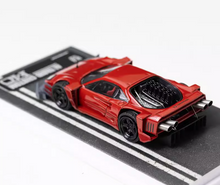 Load image into Gallery viewer, DCM 1:64 Red F40 Custom Racing Sports Model Diecast Metal Car New Collection
