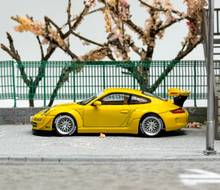 Load image into Gallery viewer, Tarmac 1:64 Yellow RWB 997 Notting Hill Sports Model Diecast Metal Car New Collection
