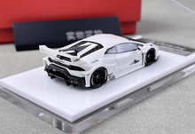 Load image into Gallery viewer, 1:64 Flame White Huracan GT LP610 LBWK Racing Sport Model Diecast Resin Car
