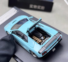 Load image into Gallery viewer, SH 1:64 Blue Diablo GT 1998 Racing Sports Model Diecast Metal Car New Collection

