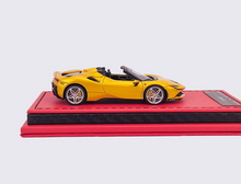 Load image into Gallery viewer, ART 1:64 Yellow SF90 Convertible Racing Sports Model Diecast Resin Car New
