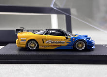 Load image into Gallery viewer, MC 1:64 Yellow Spoon NSX MK1 NA1 Racing Sports Model Diecast Metal Car BN
