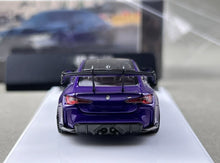 Load image into Gallery viewer, SW 1:64 Purple M4 G82 Widebody Sports Model Diecast Metal Car New Collection
