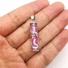 Load image into Gallery viewer, Nature Jade Phoenix Pendant Necklace Gift Jewelry charm Blessing Lucky Fortune j
