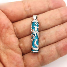 Load image into Gallery viewer, Nature Jade Phoenix Pendant Necklace Gift Jewelry charm Blessing Lucky Fortune t
