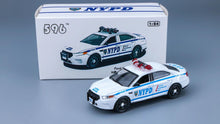 Load image into Gallery viewer, 1:64 596Model Ford Taurus NYPD Police Classic Model Diecast Metal Car New Collection

