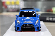 Load image into Gallery viewer, KR 1:64 Blue LBWK GTR R35 #12 Cute Q Sports Model Diecast Resin Car New Collection
