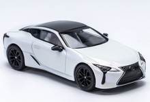 Load image into Gallery viewer, AR 1:64 Pearl White 2018 LC500 Coupe Sports Model Diecast Metal Car New Collection
