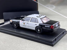 Load image into Gallery viewer, Rollin 1:64 SDPD San Diego Police CV CROWN VICTORIA Model Diecast Metal Car
