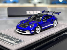 Load image into Gallery viewer, HH 1:64 San Marino Blue 992.1 GT3 RS Sports Model Diecast Resin Car New Collection
