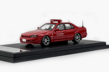 Load image into Gallery viewer, Mortal 1:64 Red Police ER34 SKYLINE 25GT Sports Model Diecast Metal Car New Collection
