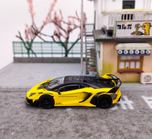 Load image into Gallery viewer, MINIGT 1:64 Yellow Aventador GT EVO LBWK Sports Model Diecast Metal Car New
