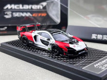 Load image into Gallery viewer, LCD 1:64 Red White Senna GTR McLaren #12 Sports Model Diecast Metal Car New Collection
