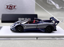 Load image into Gallery viewer, TNT 1:64 Silver Zonda Arrivederci Racing Sports Model Diecast Metal Car New Collection

