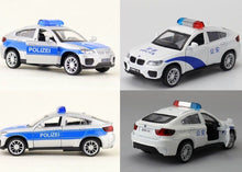 Load image into Gallery viewer, CCA 1:43 BMW X6 Hatchback Police Racing Sports Model Toy Diecast Metal Car BN
