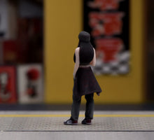 Load image into Gallery viewer, 1:64 Painted Figure Model Miniature Resin Girl Sporty Lady Woman Trendy Cool
