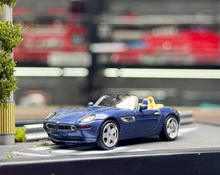 Load image into Gallery viewer, Minigt 1:64 Blue Alpina Z8 Convertible Sports Model Diecast Metal Car New Collection
