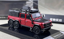 Load image into Gallery viewer, Shadow 1:64 Red Defender 6x6 ORV SUV Sports Model Diecast Metal Car New Collection
