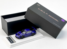 Load image into Gallery viewer, LMLF 1:64 Dark Blue 911 992 GT3 RS Sports Model Diecast Metal Car New Collection
