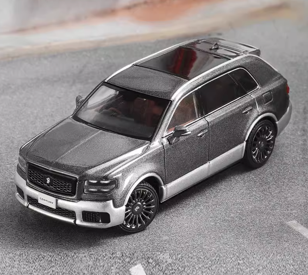 GCD 1:64 Gray Century City SUV Sports Model Diecast Metal Car New Collection