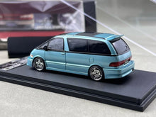 Load image into Gallery viewer, Mortal 1:64 Ice Blue Previa Mini Van MPV Sports Model Diecast Metal Car New Collection
