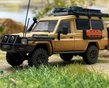 Load image into Gallery viewer, Autobots 1:64 Dirty Yellow Land Cruiser J70 LC78 ORV Model Diecast Metal Car
