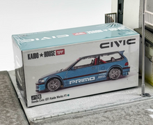 Load image into Gallery viewer, MINIGT Kaido 1:64 JDM Civic EF V1 Hatchback Sports Model Diecast Metal Car New Collection
