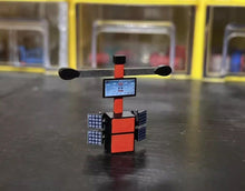 Load image into Gallery viewer, 1:64 Painted Figure Model Miniature Resin 4 wheel alignment Device Pillar Lift Collection
