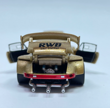 Load image into Gallery viewer, TPC 1:64 Gold RWB 930 Widebody Sport Full Open Model Diecast Metal Car Box New Collection
