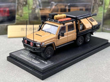Load image into Gallery viewer, AB 1:64 Land Cruiser J70 LC79 Pickup Truck 6x6 Model Diecast Metal Car New
