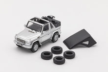 Load image into Gallery viewer, GCD 1:64 Silver G500 Cabrio W463 ORV SUV Sports Model Diecast Metal Car BN
