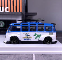 Load image into Gallery viewer, LMLF 1:64 Blue VW T1 RWB Van Bus Camper Kombi Model Diecast Metal Car New Collect
