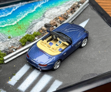 Load image into Gallery viewer, Minigt 1:64 Blue Alpina Z8 Convertible Sports Model Diecast Metal Car New Collection
