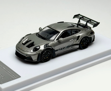 Load image into Gallery viewer, 1:64 LMLF Grey 911 992 GT3 RS Racing Sports Model Diecast Metal Car New Collection

