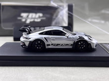 Load image into Gallery viewer, TPC 1:64 Silver 911 GT3 RS 992 Pursuit Sports Model Diecast Metal Car New Collection
