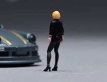 Load image into Gallery viewer, 1:64 Painted Figure Model Miniature Resin Diorama Toy Sand Woman Killer In Black
