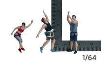 Load image into Gallery viewer, 1:64 Painted Figure Mini Model Miniature Resin Diorama Climber Mountaineer Sand
