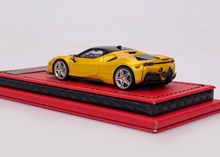 Load image into Gallery viewer, ART 1:64 Yellow SF90 Stradale Hard Top Sports Model Diecast Resin Car New
