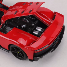 Load image into Gallery viewer, Bburago 1:24 Red F80 Racing Sports Open Model Diecast Metal Car New Collection

