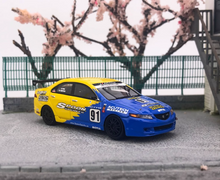 Load image into Gallery viewer, NA 1:64 JDM Accord Euro R Sedan Racing Sports Model Diecast Resin Car New
