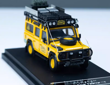 Load image into Gallery viewer, Master 1:64 Yellow Camel Defender 110 SUV ORV Sport Model Diecast Metal Car
