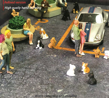 Load image into Gallery viewer, 1:64 Painted Figure Mini Model Miniature Resin Diorama
